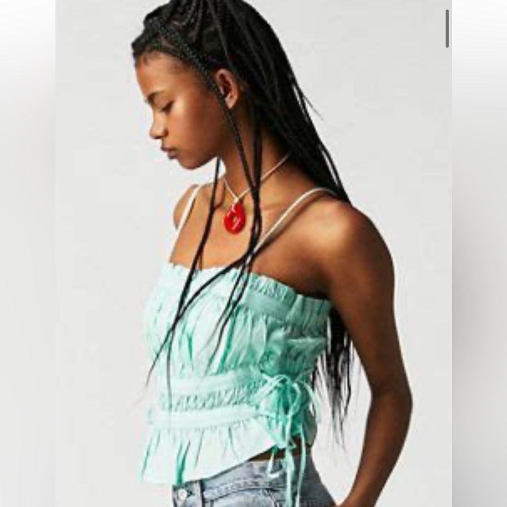 Free People Hot pink Gabby Tube Top - Picture 3 of 9